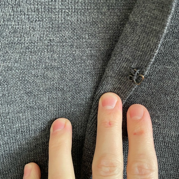 Long wool cardigan - Picture 5 of 5